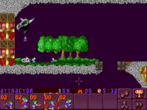 Play SNES Lemmings 2 - The Tribes (USA) Online in your browser 